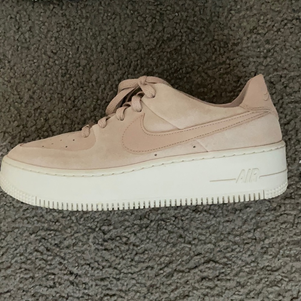 Light pink platform AIRFORCE